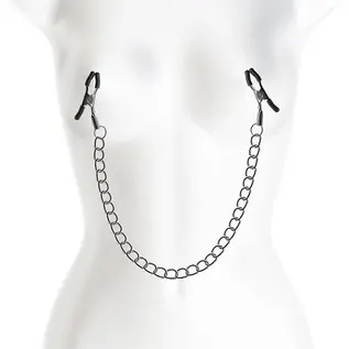 Gunmetal Link Chain Clamps