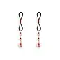 Rose Gold Nipple Loops with Drop-Beads