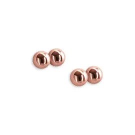Rose Gold Magnetic Nipple Clamp Balls
