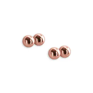 Rose Gold Magnetic Nipple Clamp Balls