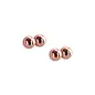 Rose Gold Magnetic Nipple Clamp Balls
