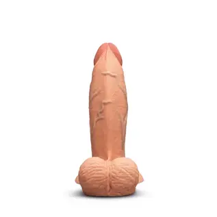 b-vibe canada Slipskin 7" Girthy Dildo
