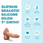 b-vibe canada Slipskin 7" Girthy Dildo