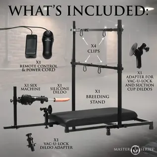 master series Breed Master Breeding Stand with Sex Machine