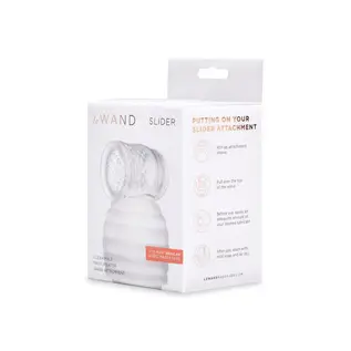 le wand Le Wand Clear Male Masturbator Wand Attachment