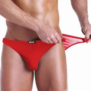 Rip-it-Off Bikini with Red Satin Ribbons