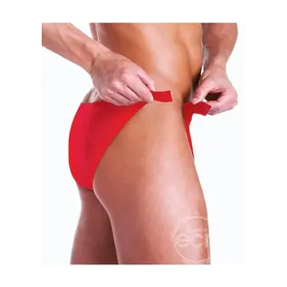 Rip-it-Off Bikini with Red Satin Ribbons