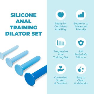 b-vibe canada B-Vibe Silicone Anal Training Dilator Set