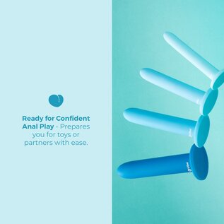 b-vibe canada B-Vibe Silicone Anal Training Dilator Set