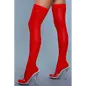 BeWicked Canada Opaque Nylon Thigh Highs -Red