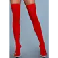 BeWicked Canada Opaque Nylon Thigh Highs -Red