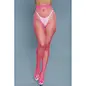 BeWicked Canada Can't Back Down Pantyhose -Hot Pink