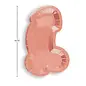 Glitterati Penis Shaped Rose Gold Plates - 8pc
