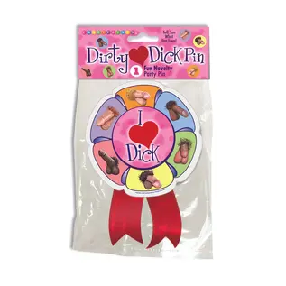 I Love Dick Party Ribbon