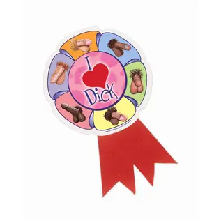I Love Dick Party Ribbon