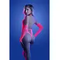 Flashback UV Fishnet Teddy