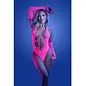 Flashback UV Fishnet Teddy