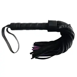 Rouge UK Kink Leather Handle Suede Flogger