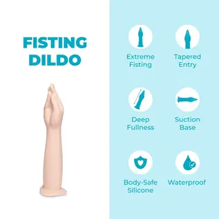 b-vibe canada B-Vibe Silicone Hand Fisting Dildo