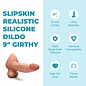b-vibe canada Slipskin 9" Realistic Girthy Dildo