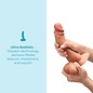 b-vibe canada Slipskin 8" Realistic Curved Dildo