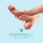 b-vibe canada Slipskin 8" Realistic Curved Dildo