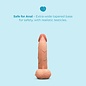 b-vibe canada Slipskin 8" Realistic Curved Dildo