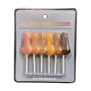 All Dicks Penis Suckers 6 Pack