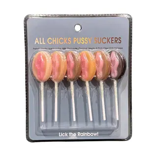 All Chicks Pussy Suckers 6 Pack