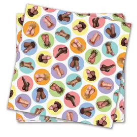 Dirty Penis Napkins - 8pc