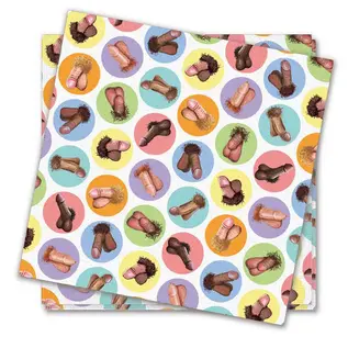 Dirty Penis Napkins - 8pc