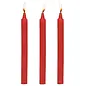 master series Fetish Drip Candles 3 Pack - Red