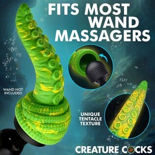 Creature Cocks Tenta Head Wand Attachment