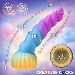 Creature Cocks Unicorn Head Wand Attachment