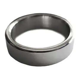 Rouge UK Kink Stainless Steel Plain Cock Ring - 15mm Thick