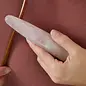 The Heart Slim Rose Quartz Wand