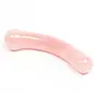 Heart Curved Rose Quartz Wand