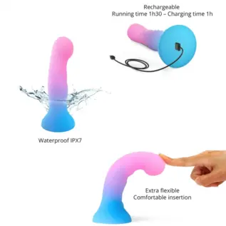Love to Love Sugar Bomb LED Dildo