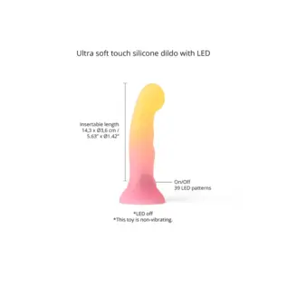 Love to Love Candy Loop LED Dildo