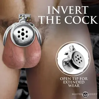 master series Inverted Chastity Cage