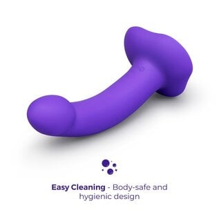 b-vibe canada B-Vibe Vibrating Curved Strap-On Kit
