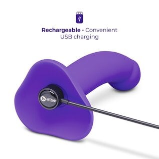 b-vibe canada B-Vibe Vibrating Curved Strap-On Kit