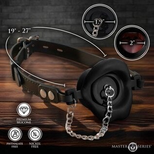 master series Plugged Feeding Gag