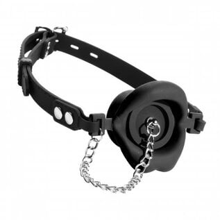 master series Plugged Feeding Gag