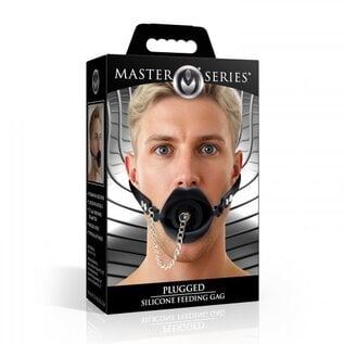 master series Plugged Feeding Gag