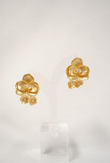 Anna Cate Gold and Pearl Earrings