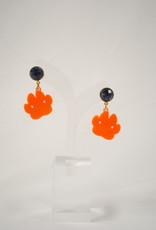 Team #RLN Mini Tiger Paw Acrylic Earrings