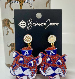 Team #RLN Vintage Aubie Dangle Earrings