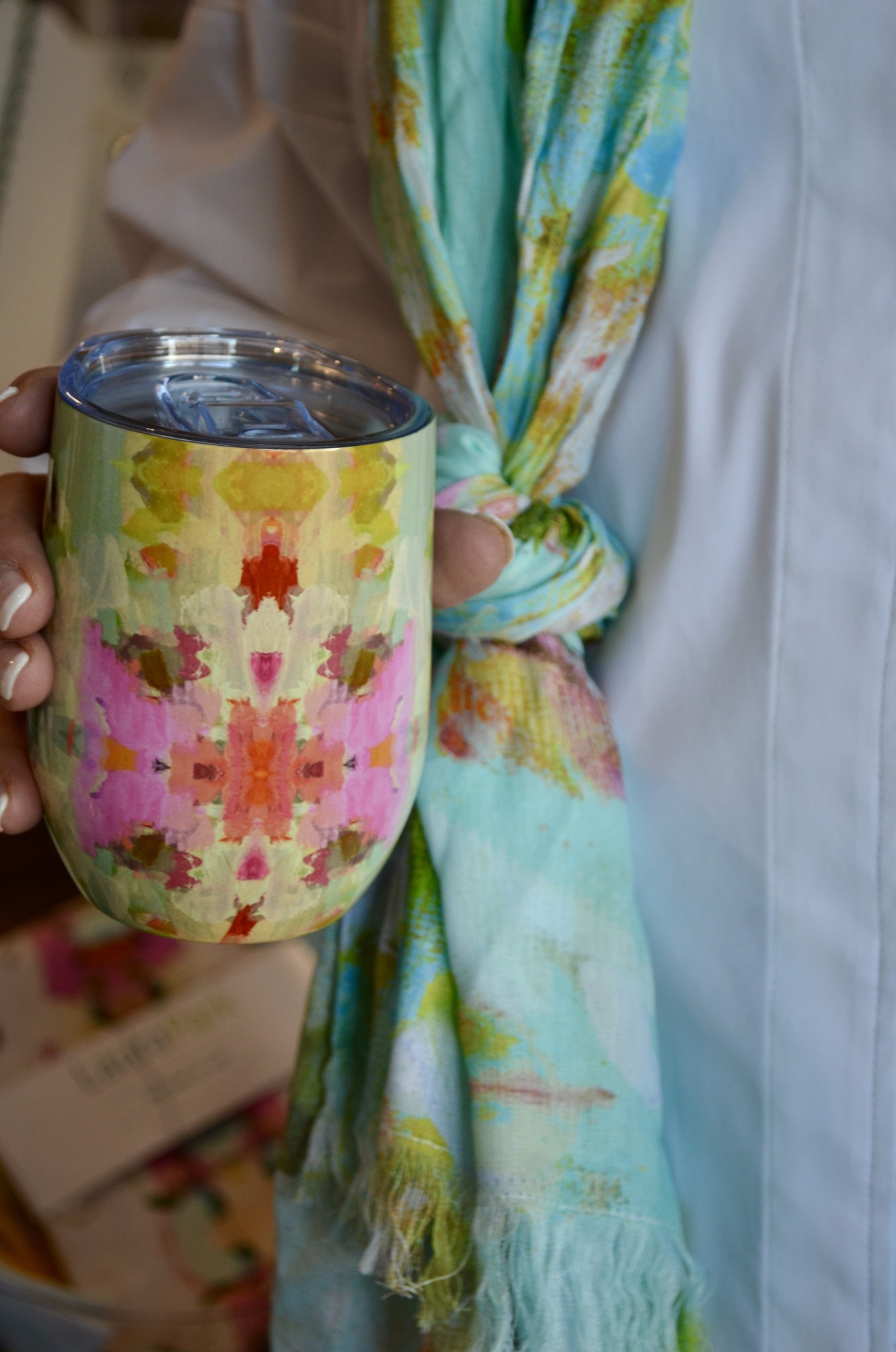 Laura Park Wine Tumbler Magnolia James Boutique