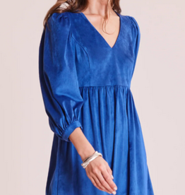 Tyler Boe Eva Suede Sapphire Dress